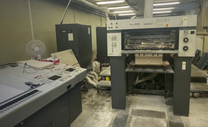Used printing machinery